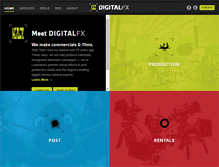Tablet Screenshot of digitalfx.tv